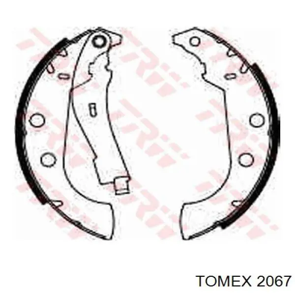 361439B Jurid/Bendix Барабанные тормозные колодки