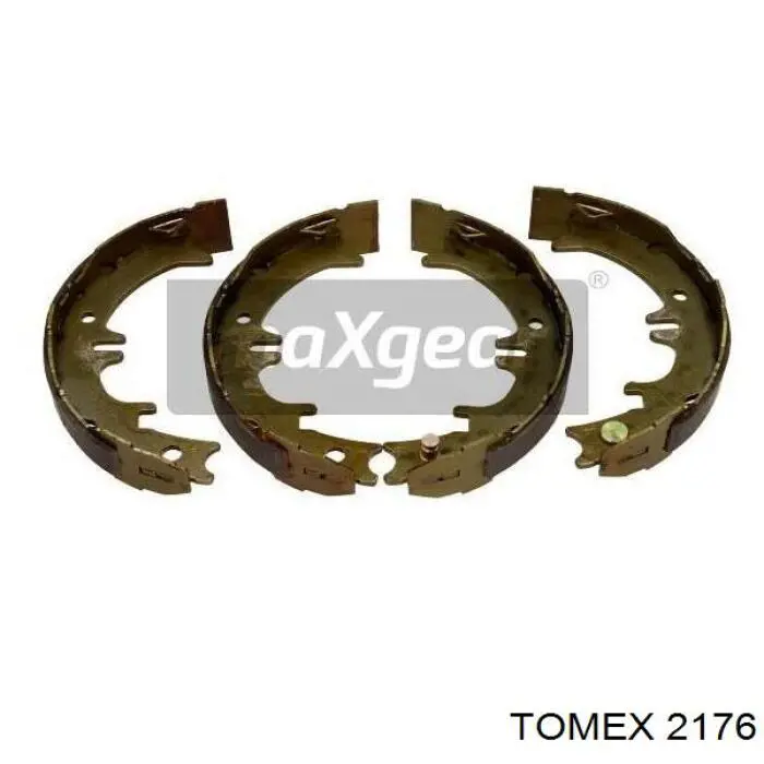 Колодки ручника 2176 Tomex