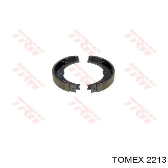 Колодки ручника 2213 Tomex