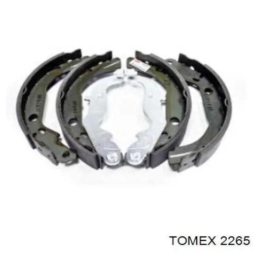 Купить 2265 Tomex Задние барабанные тормозные колодки