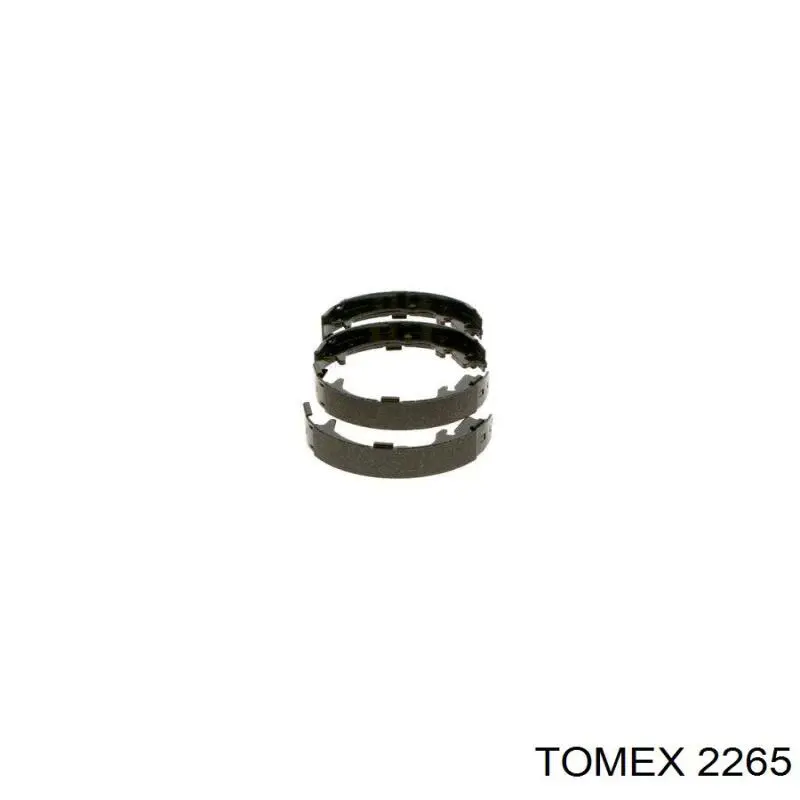 Тормоза рабочие задние ножные и тормозные барабаны Tomex 2265 цена, от 21.93 USD