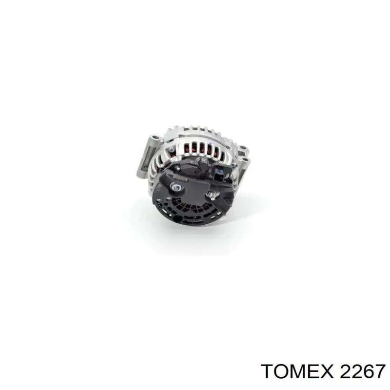 2267 Tomex Тормозные колодки ручника