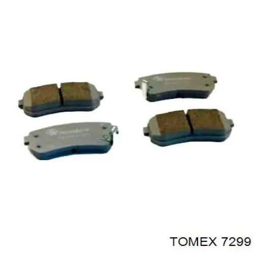 Тормоз дисковый передний Tomex 7299 цена, от 53.98 USD