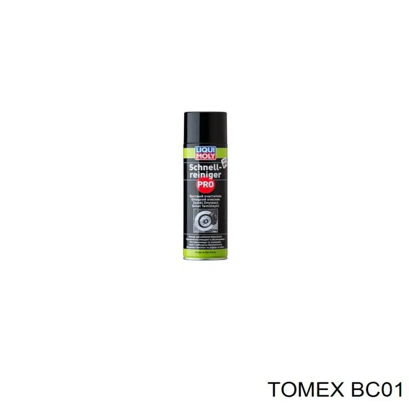Очиститель тормозных систем BC01 Tomex