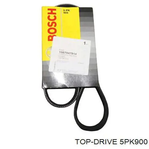 5PK900 TOP Drive ремень генератора