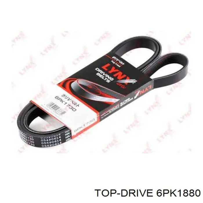 6PK1880 TOP Drive ремень генератора