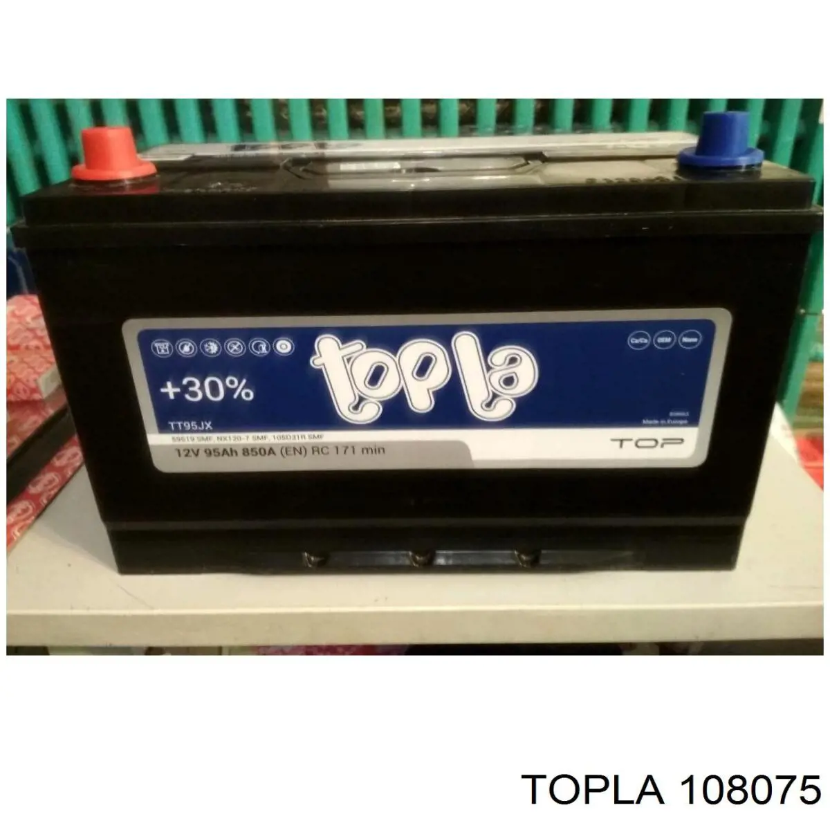 Аккумулятор Topla 75 А/ч 12 В 108075