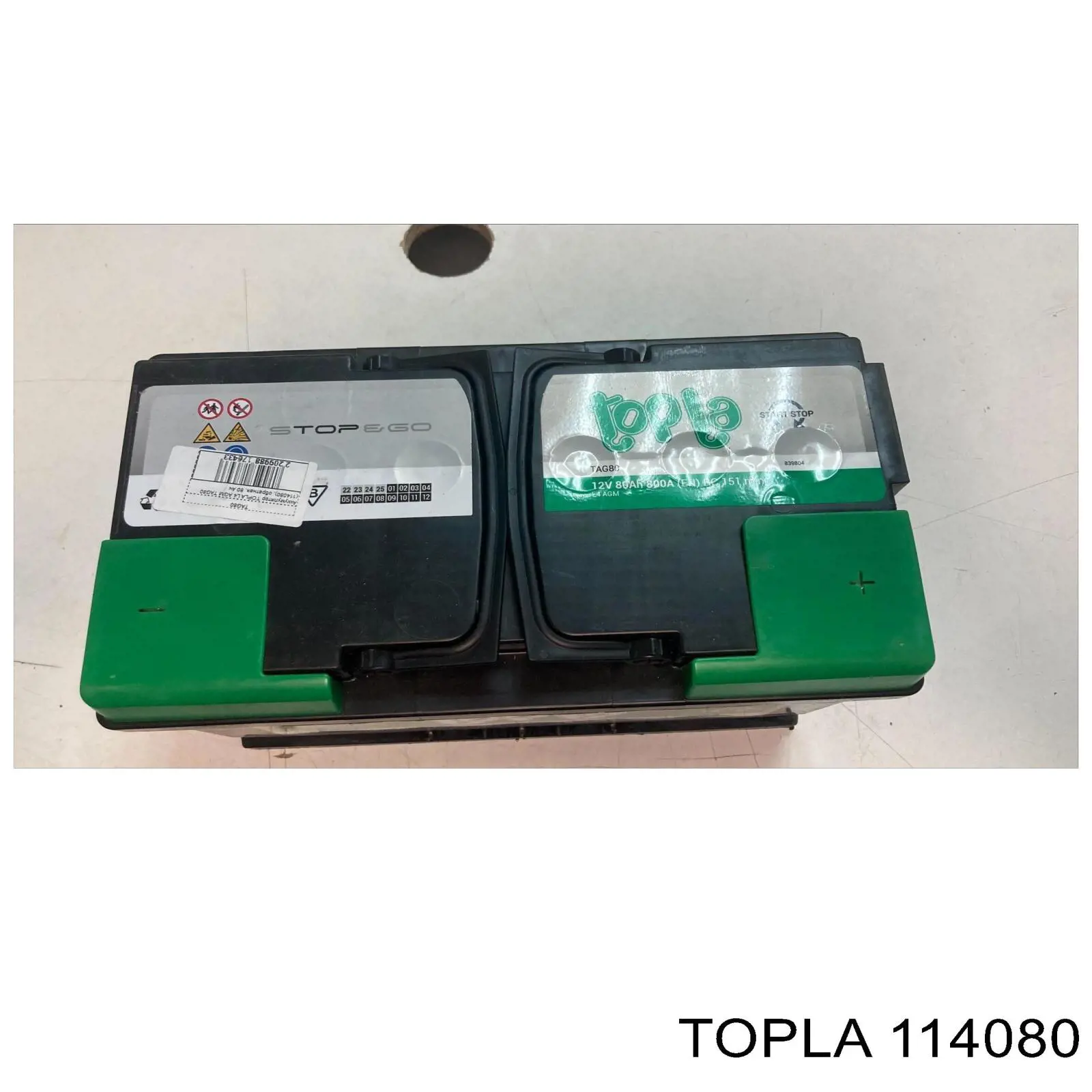 Купить 114080 Topla Батарея аккумуляторная