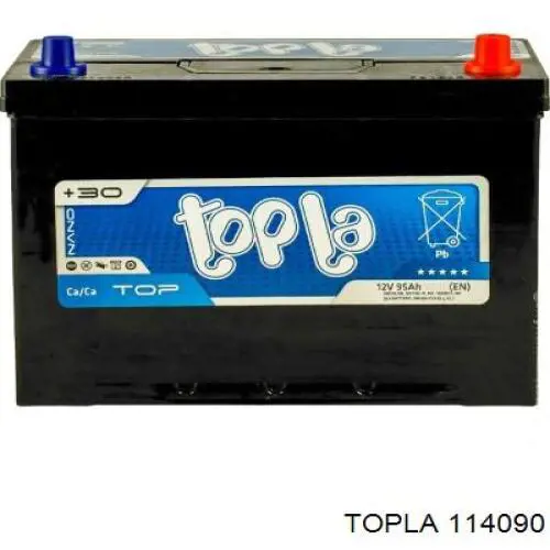 Аккумулятор автомобильный Topla 114090 цена, от 185.37 USD