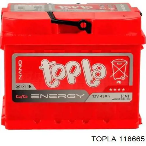 118665 Topla Аккумуляторная батарея