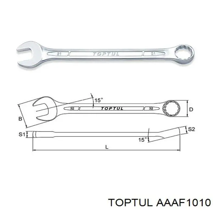 Купить AAAF1010 Toptul 