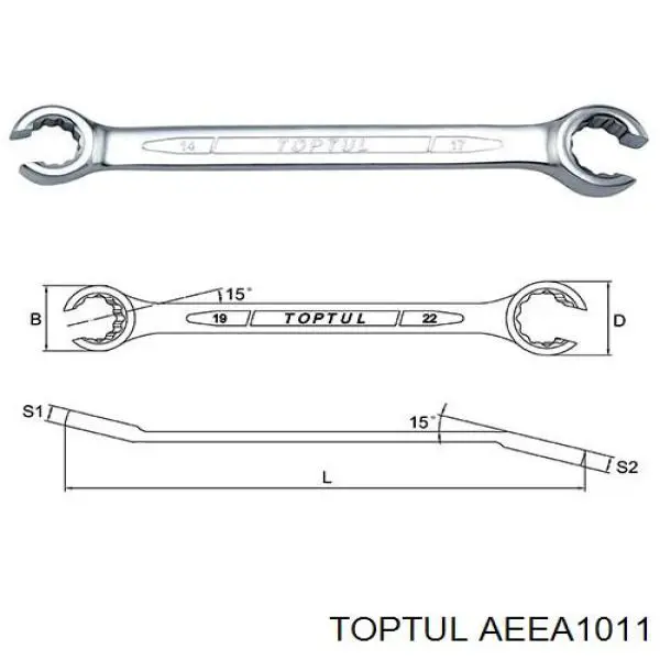  Toptul AEEA1011 цена, от 5.69 USD