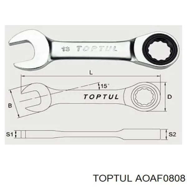  AOAF0808 Toptul