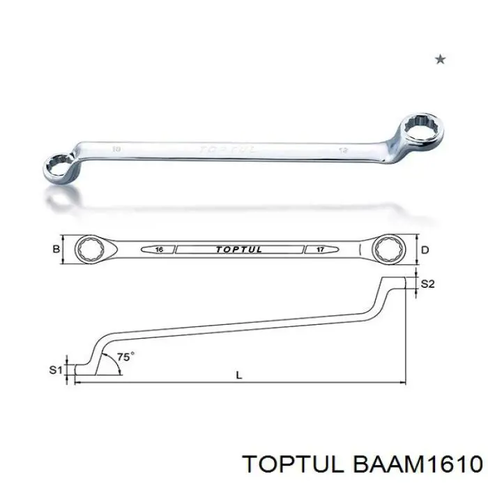 Купить BAAM1610 Toptul 