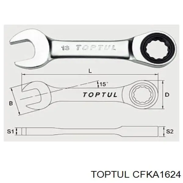 CFKA1624 Toptul 