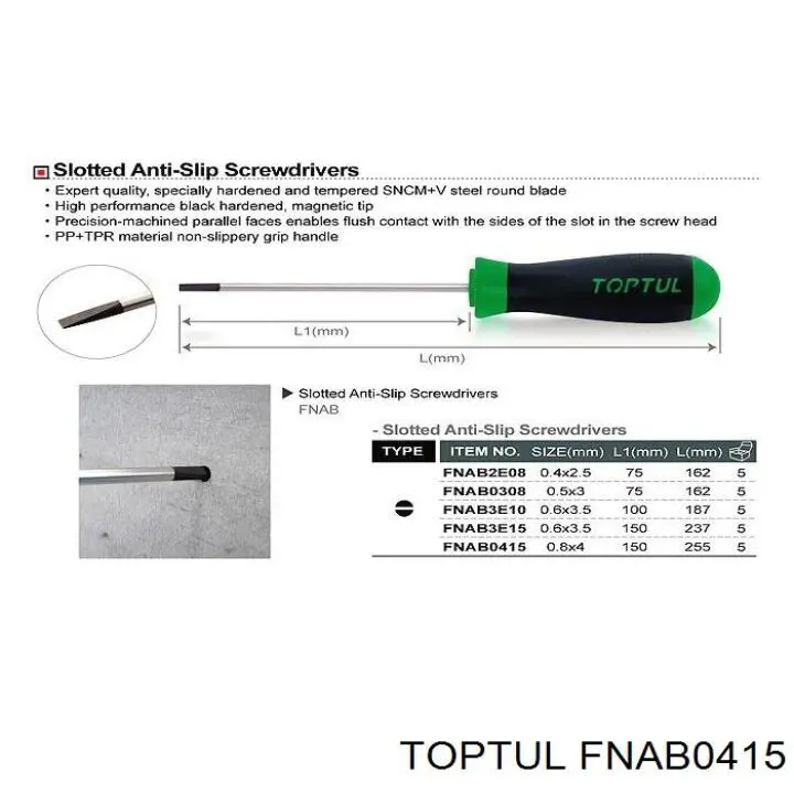 Купить FNAB0415 Toptul 