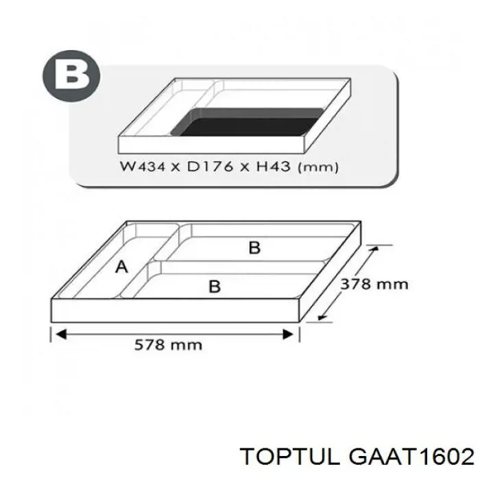  Toptul GAAT1602 цена, от 54.69 USD
