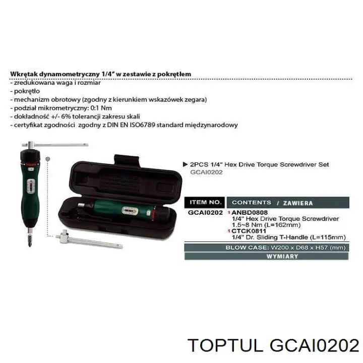  GCAI0202 Toptul