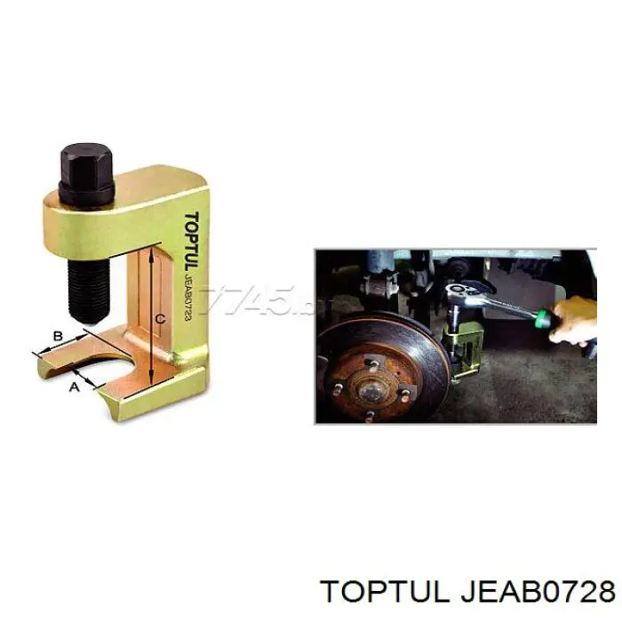 Купить JEAB0728 Toptul 