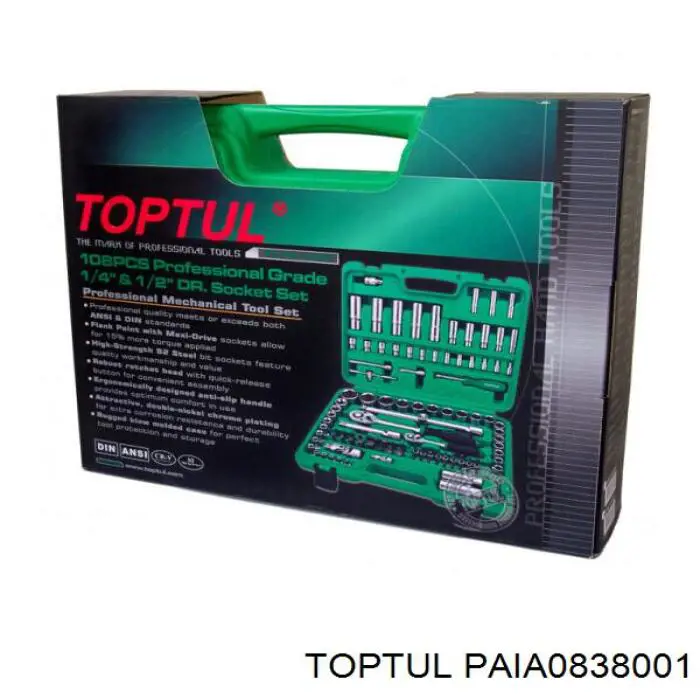  Toptul PAIA0838001 цена, от 14.10 USD