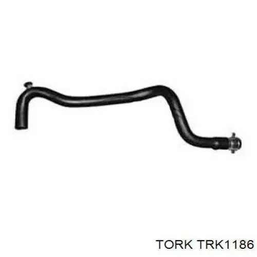 Патрубок радиатора печки TRK1186 Tork