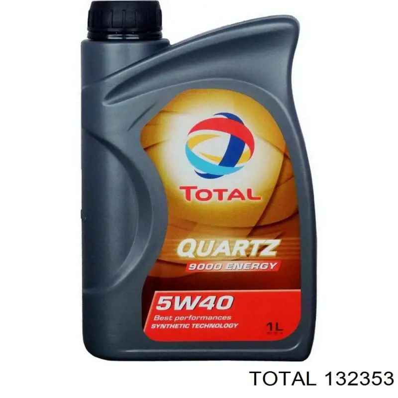 Моторное масло Total QUARTZ 9000 5W-40 Синтетическое 60л (132353)