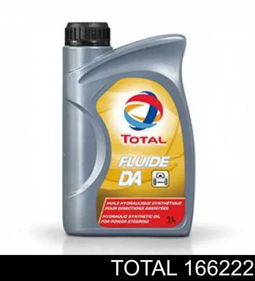 166222 Total гидравлическое масло (жидкость) синтетическое FLUIDE DA, 1л
