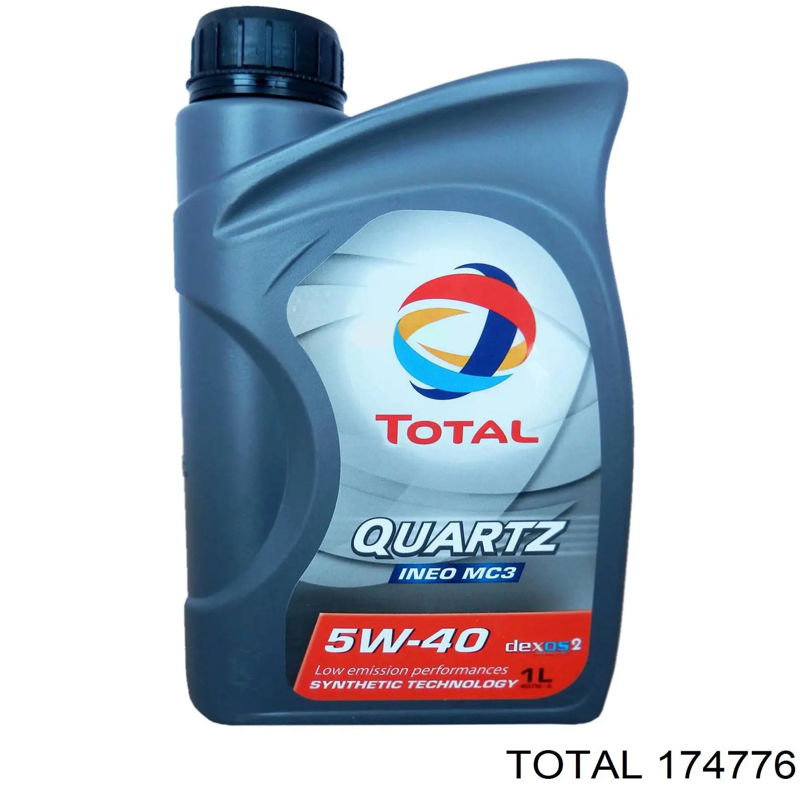Моторное масло Total QUARTZ INEO MC3 5W-40 Синтетическое 1л (174776)