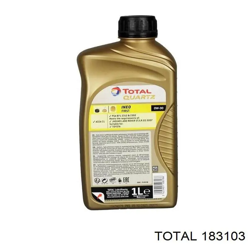 183103 Total Масло двигателя