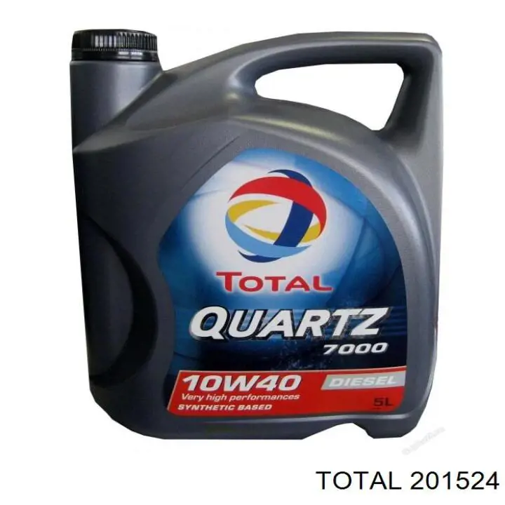 Моторное масло Total QUARTZ 7000 Diesel 10W-40 Полусинтетическое 5л (201524)