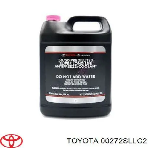 Охлаждающая жидкость Toyota 00272SLLC2