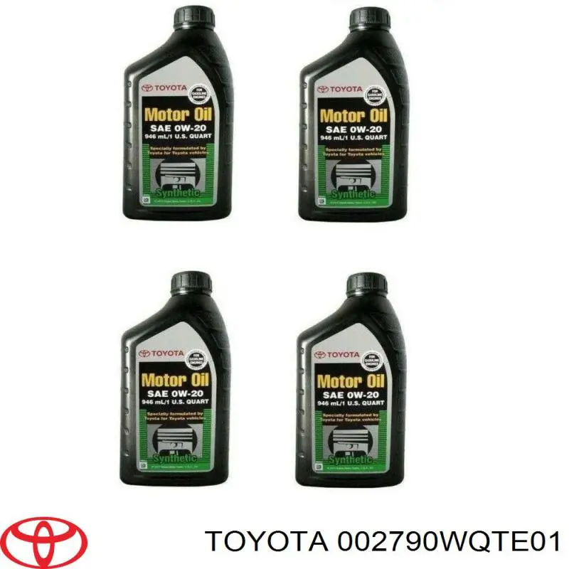 Aceite de motor 002790WQTE01 Toyota