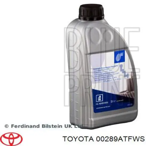 Купить 00289ATFWS Toyota Масло АКПП
