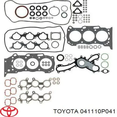 Комплект прокладок двигателя полный на Toyota Sienna L2
