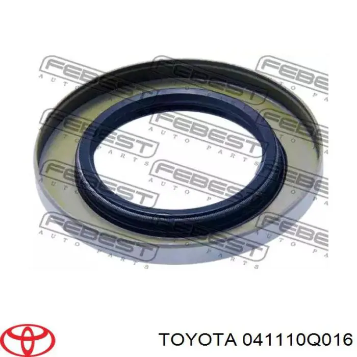 041110Q016 Toyota комплект прокладок двигателя полный