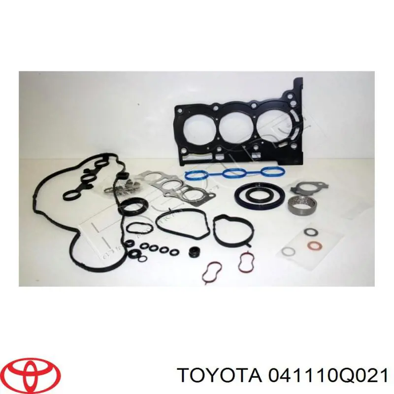 041110Q021 Toyota комплект прокладок двигателя полный