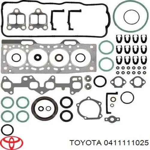 Купить 0411111024 Toyota Полный комплект прокладок