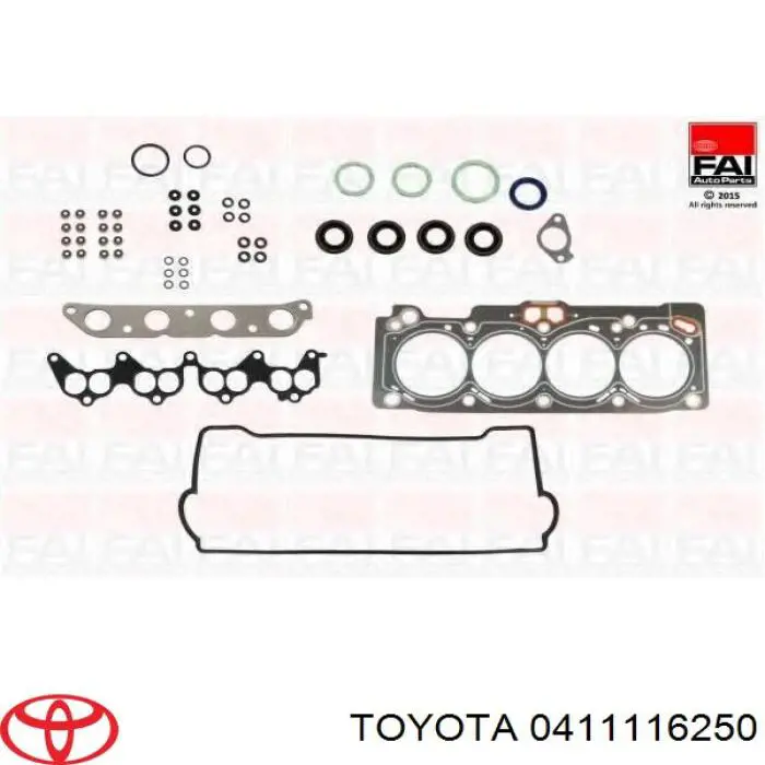 0411116231 Toyota комплект прокладок двигателя полный