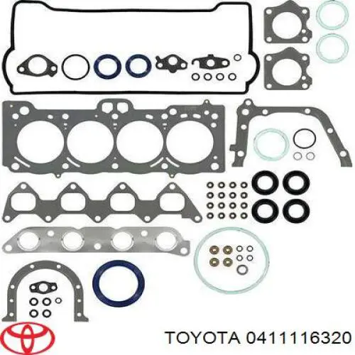 Полный комплект прокладок двигателя Toyota 0411116320 цена, от 178.00 USD