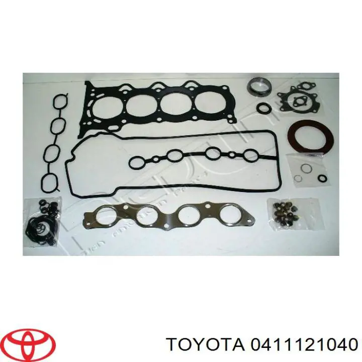 0411121040 Toyota комплект прокладок двигателя полный