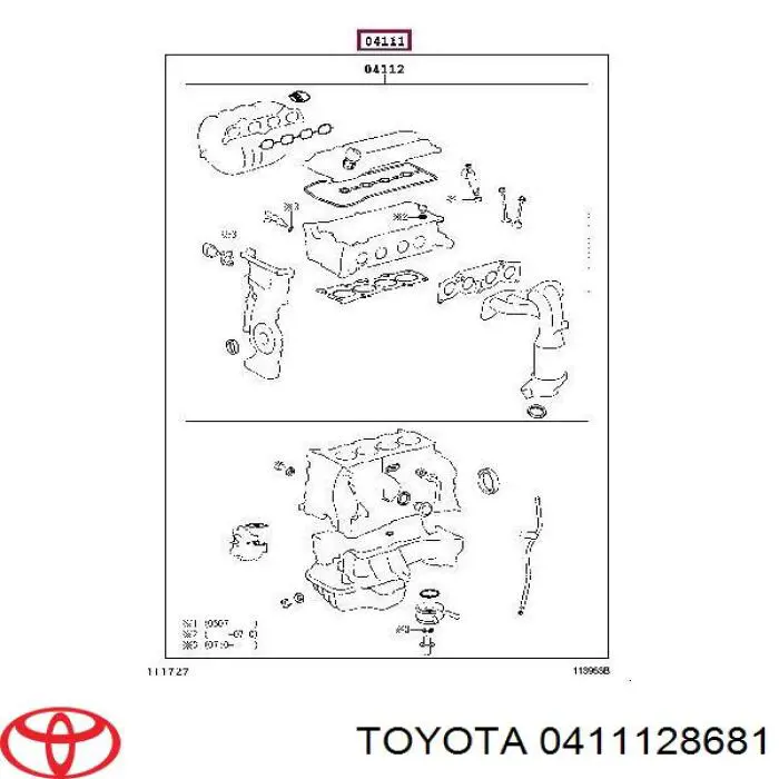 411128681 Toyota 