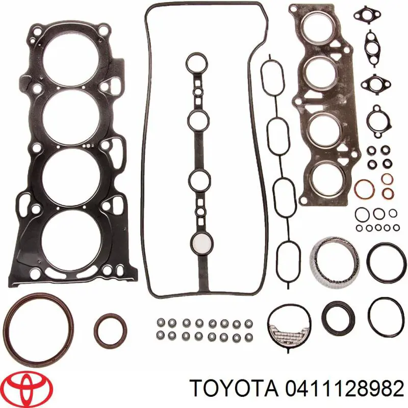 Комплект прокладок двигателя полный на Toyota Matrix 