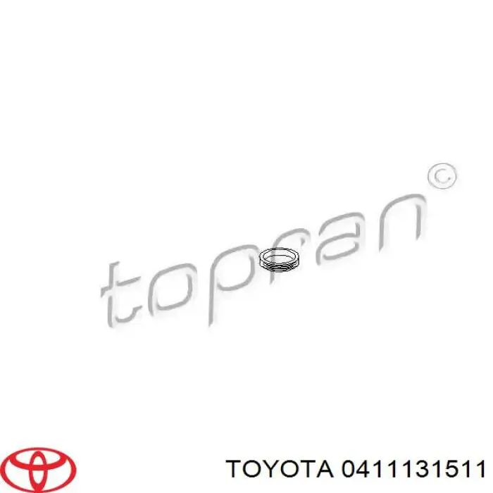 Комплект прокладок двигателя 0411131511 Toyota