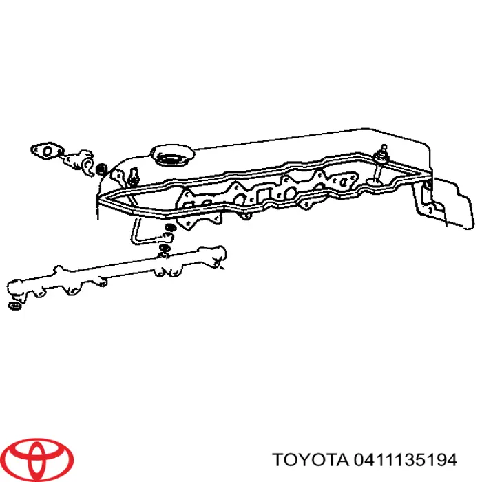 Compre 0411135194 Toyota Kit de vedantes de motor completo