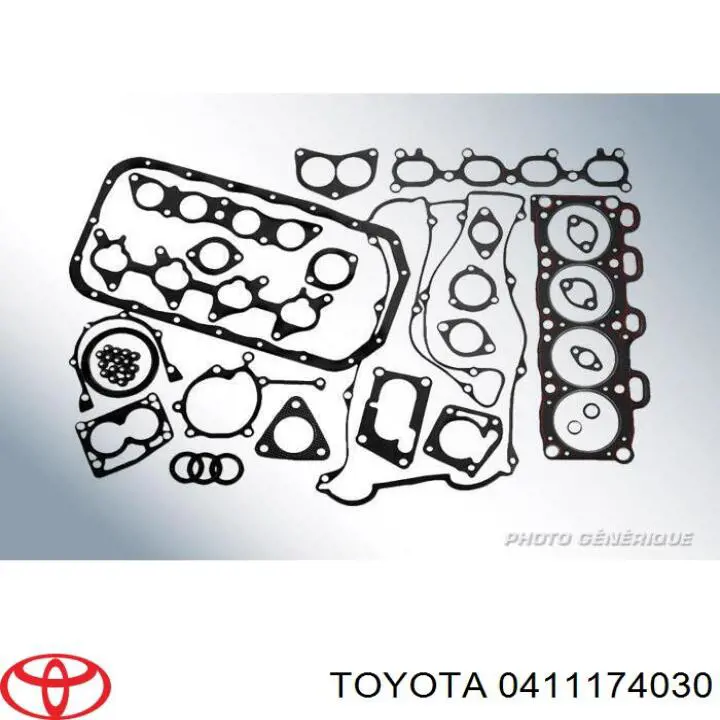 Комплект прокладок двигателя полный на Toyota Celica T16