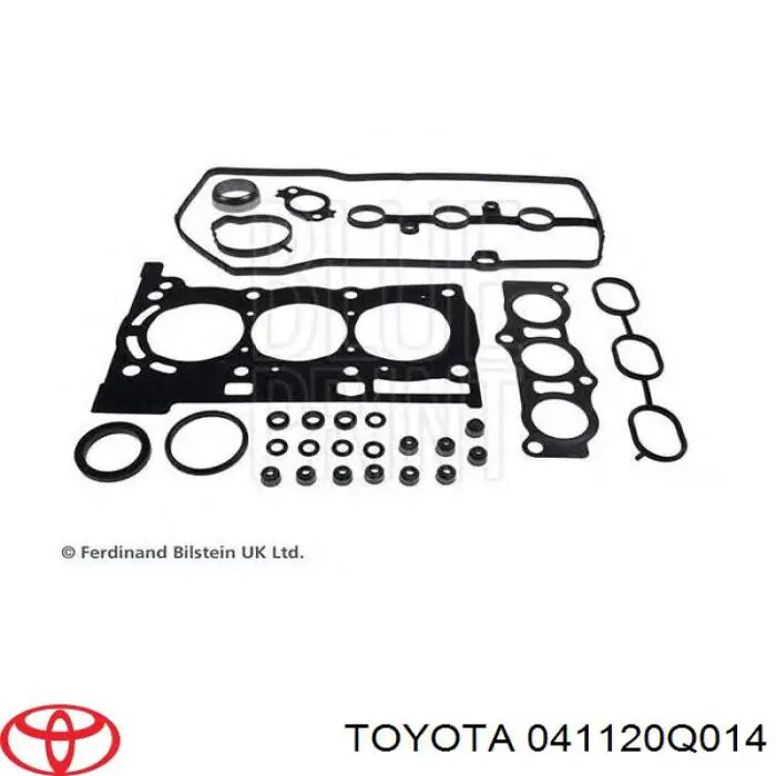 041120Q014 Toyota комплект прокладок двигателя верхний