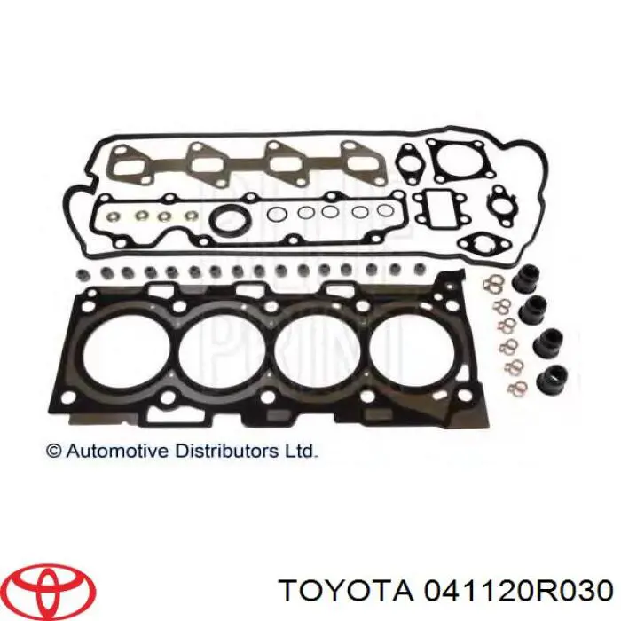 Верхний комплект прокладок двигателя 041120R030 Toyota