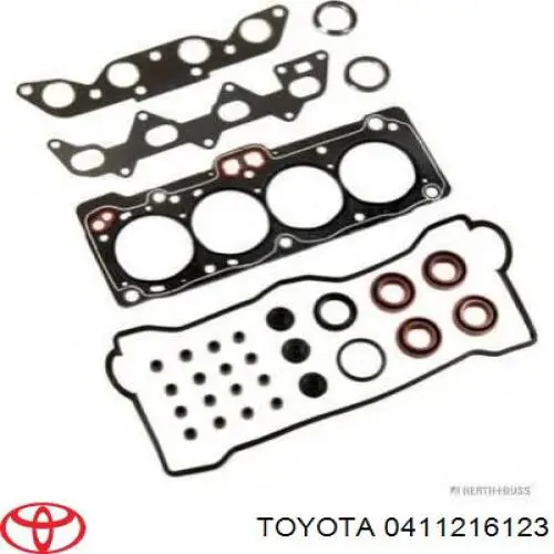 0411216133 Toyota комплект прокладок двигателя верхний