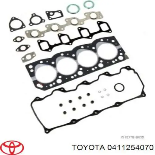 Верхний комплект прокладок двигателя Toyota 0411254070 цена, от 54.21 USD