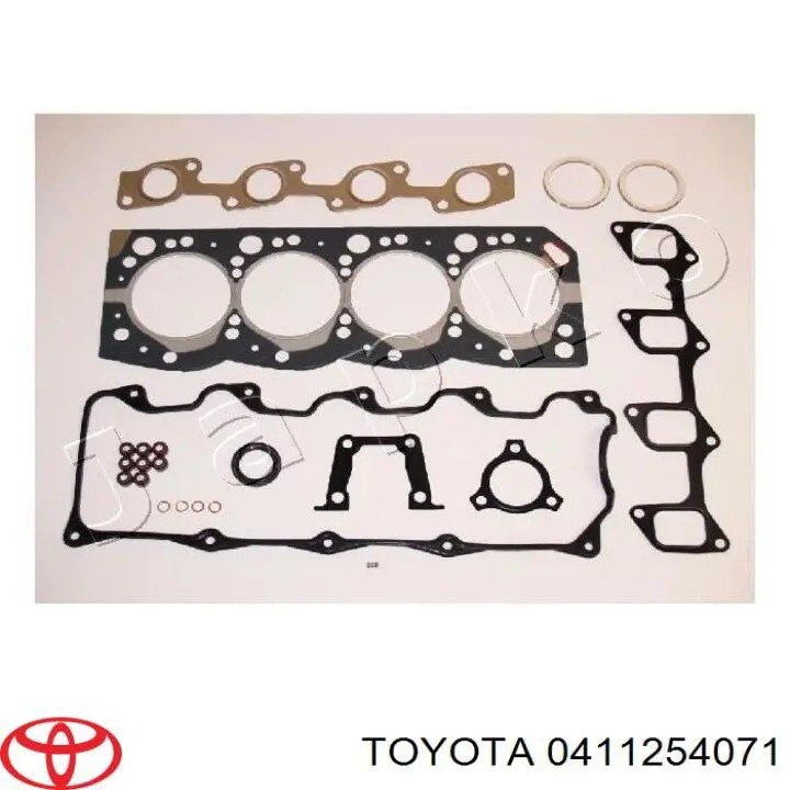 Верхний комплект прокладок двигателя Toyota 0411254071 цена, от 54.27 USD